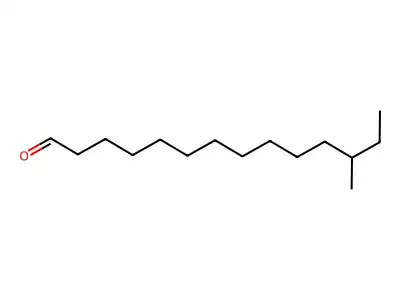 12-Methyltetradecanal structure