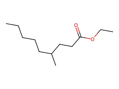 Ethyl 4-methylnonan-1-oate structure