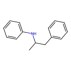 N-(1-phenylpropan-2-yl)aniline structure