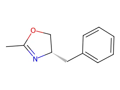 (s)-4-benzyl-2-methyloxazoline structure