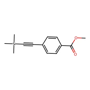 Methyl 4-trimethylsilylethynylbenzoate structure