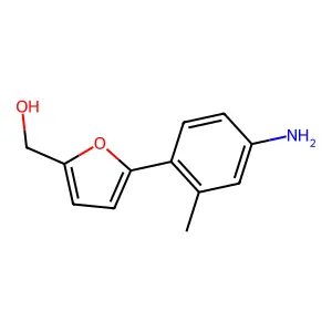 [5-(4-Amino-2-methylphenyl)furan-2-yl]methanol structure