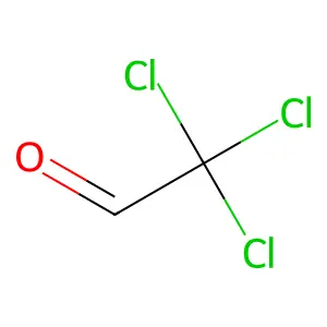 三氯乙醛 structure
