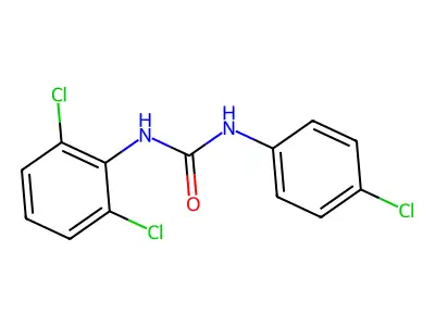 1-(4-Chlorophenyl)-3-(2,6-dichlorophenyl)urea structure