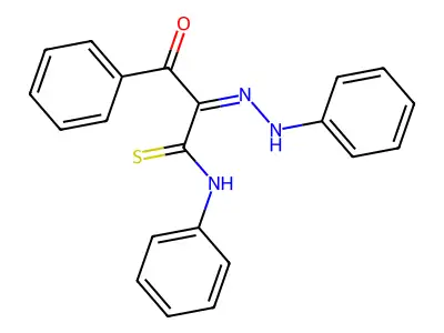 3-oxo-N,3-diphenyl-2-(phenylhydrazinylidene)propanethioamide structure