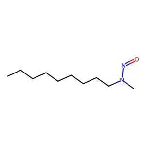 N-Methyl-N-nitroso-1-nonanamine structure
