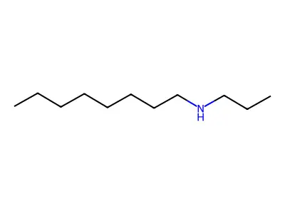 N-propyloctan-1-amine structure