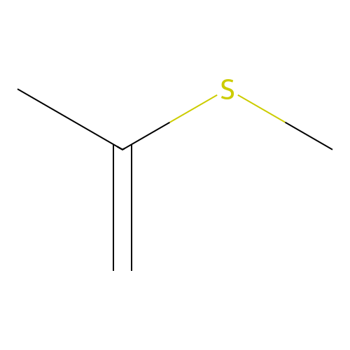 CH2=C(CH3)-Sch3 structure