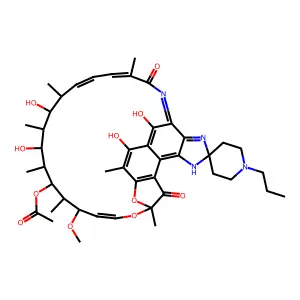 N-Desisobutyl-N-propyl Rifabutin structure