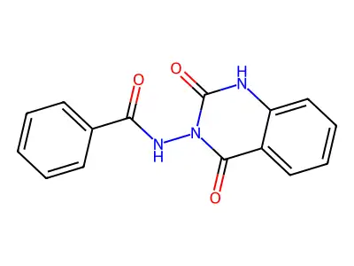 N-(2,4-dioxo-1H-quinazolin-3-yl)benzamide structure