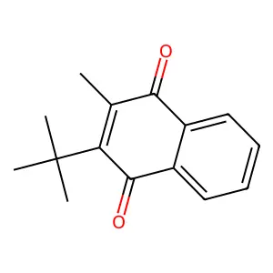 2-Tert-butyl-3-methylnaphthalene-1,4-dione structure