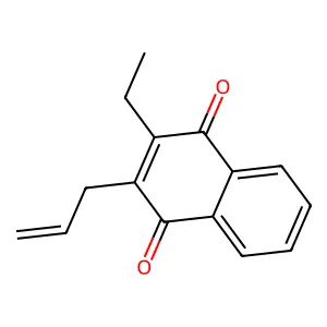 2-Ethyl-3-prop-2-enylnaphthalene-1,4-dione structure