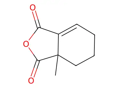 Tetrahydromethylphthalic anhydride structure
