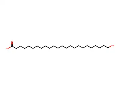 24-Hydroxytetracosanoic acid structure