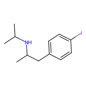 碘-123非他胺 structure