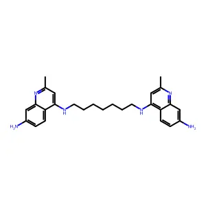 N,7-heptanediamine structure