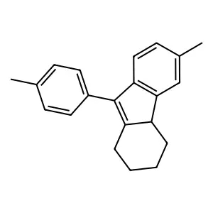 6-methyl-9-(4-methylphenyl)-2,3,4,4a-tetrahydro-1H-fluorene structure