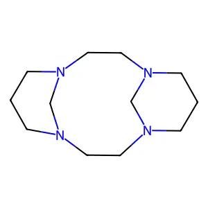1,4,8,11-Tetraazatricyclo[9.3.1.1(4,8)]hexadecane structure