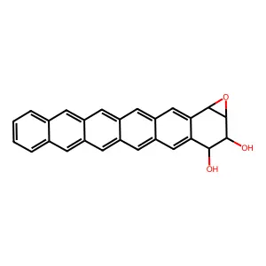 Ethyl 2,3-dihydro-7-oxo-7H-furo(3,2-g)(1)benzopyran-6-carboxylate structure