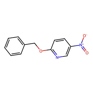 2-Benzyloxy-5-nitro-pyridine structure