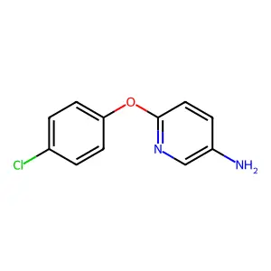 6-(4-氯苯氧基)吡啶-3-胺 structure