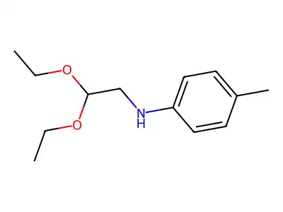 N1-(2,2-diethoxyethyl)-4-methylaniline structure