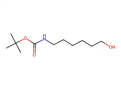 tert-Butyl N-(6-hydroxyhexyl)carbamate structure