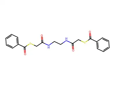 5-(((2-Aminoethyl)thio)methyl)-N,N-dimethyl-2-furanmethanamine structure
