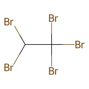 五溴乙烷 structure