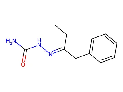Hydrazinecarboxamide,2-[1-(phenylmethyl)propylidene]- structure