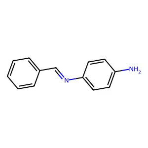 4-amino-N-(benzylidene)aniline structure