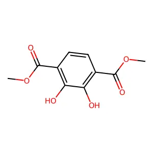 Dimethyl 2,3-dihydroxyterephthalate structure