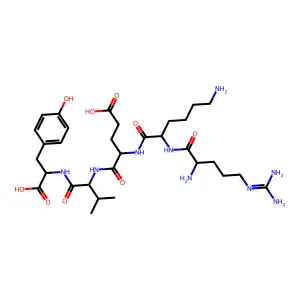 Splenopentin structure
