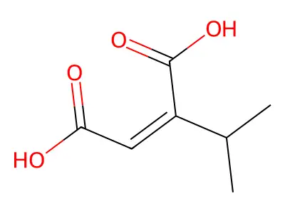 2-丙-2-基丁-2-烯二酸 structure