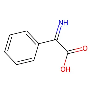 2-Imino-2-phenylacetic acid structure