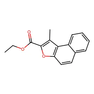 Ethyl 1-methylbenzo[e][1]benzofuran-2-carboxylate structure