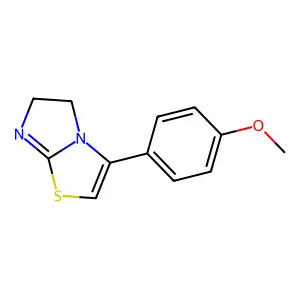 3-(4-Methoxyphenyl)-5,6-dihydroimidazo[2,1-b][1,3]thiazole structure