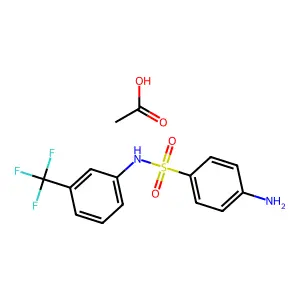 4-Amino-N-[3-(trifluoromethyl)phenyl]benzene-1-sulfonamide structure