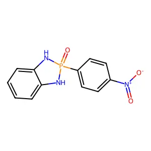 1H-1,3,2-Benzodiazaphosphole, 2,3-dihydro-2-(4-nitrophenyl)-, 2-oxide structure
