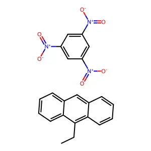 9-Ethylanthracene; 1,3,5-trinitrobenzene structure