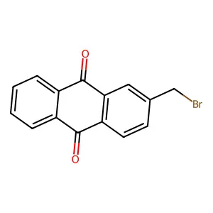 2-Bromomethyl-anthraquinone structure
