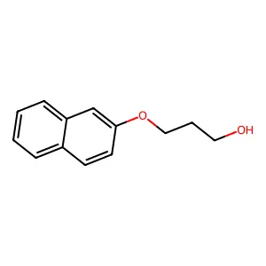 2-(3-Hydroxypropoxy)naphthalene structure