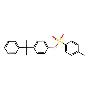 [4-(2-Phenylpropan-2-yl)phenyl] 4-methylbenzenesulfonate structure