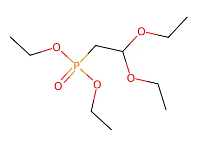 Diethyl (2,2-diethoxyethyl)phosphonate structure