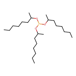 Trioctan-2-yl phosphite structure