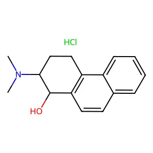 2-(Dimethylamino)-1,2,3,4-tetrahydrophenanthren-1-ol hydrochloride structure