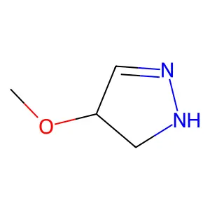 4-methoxy-4,5-dihydro-1H-pyrazole structure