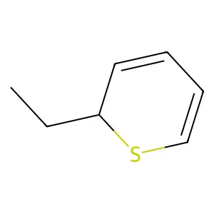 2-ethyl-2H-thiopyran structure