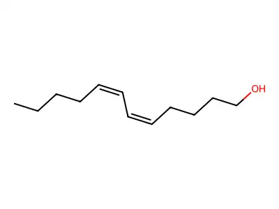 (5Z,7Z)-Dodeca-5,7-dien-1-OL structure