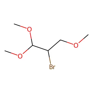 2-Bromo-1,1,3-trimethoxypropane structure